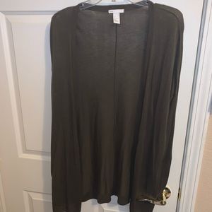 Lightweight sweater/cardigan, clingy material